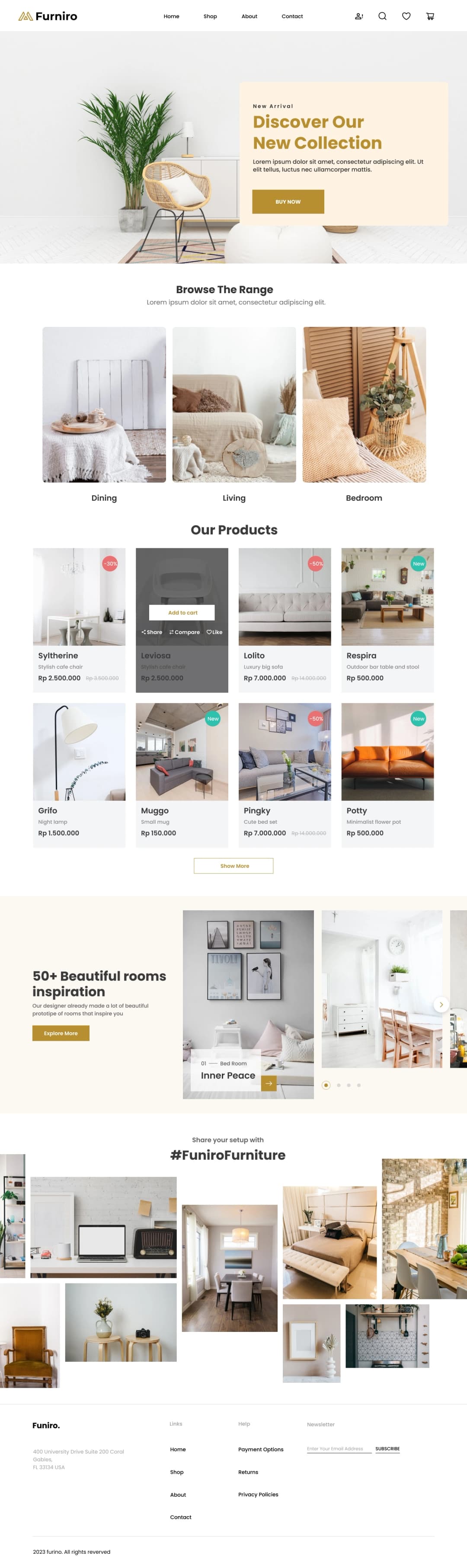 Furniro screenshot 1